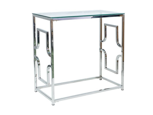 Coffee Table West Nicosia | size: Length: 40cm, Width: 80cm, Height: 78cm | color: Transparent | image: 1 | variant: 1007635