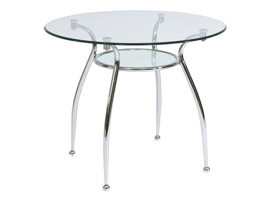 Coffee Table West Poitiers | size: Length: 90cm, Width: 90cm, Height: 77cm, Diameter: 90cm | color: Gray | image: 1 | variant: 1007759