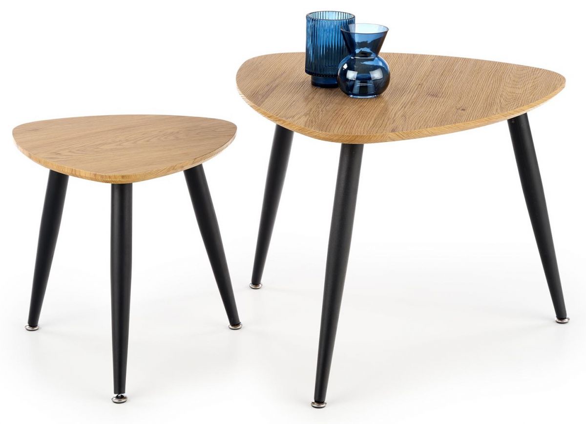 Coffee Table West Witney | size: Length: 40cm, Width: 40cm, Height: 41cm | color: Black | image: 1 | variant: 1007150
