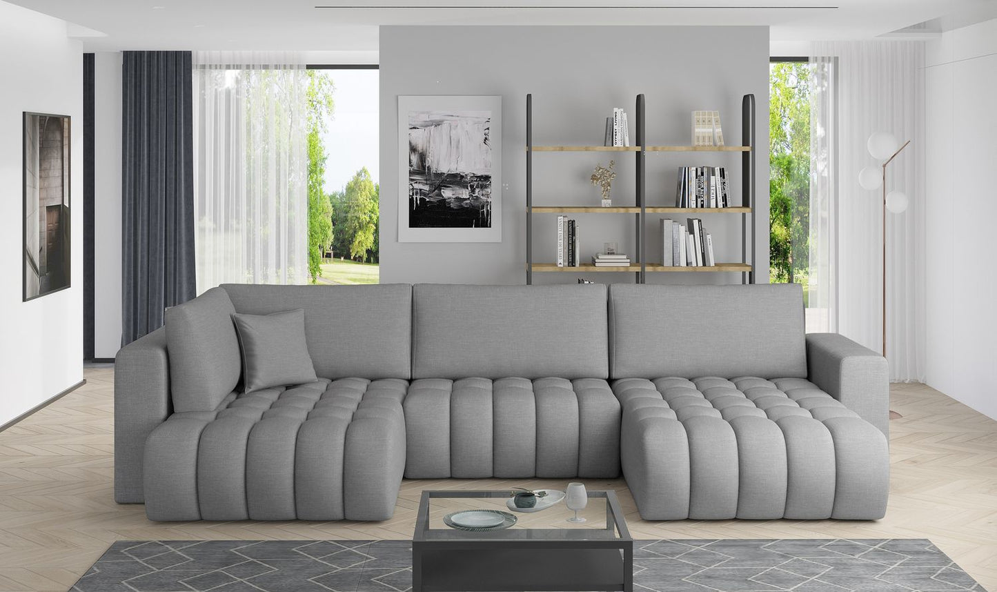 Corner Sleeper Sofa Bonito 24 | size: Width: 350cm, Height: 92cm, Depth: 175cm | color: Flores | image: 1 | variant: 1014290