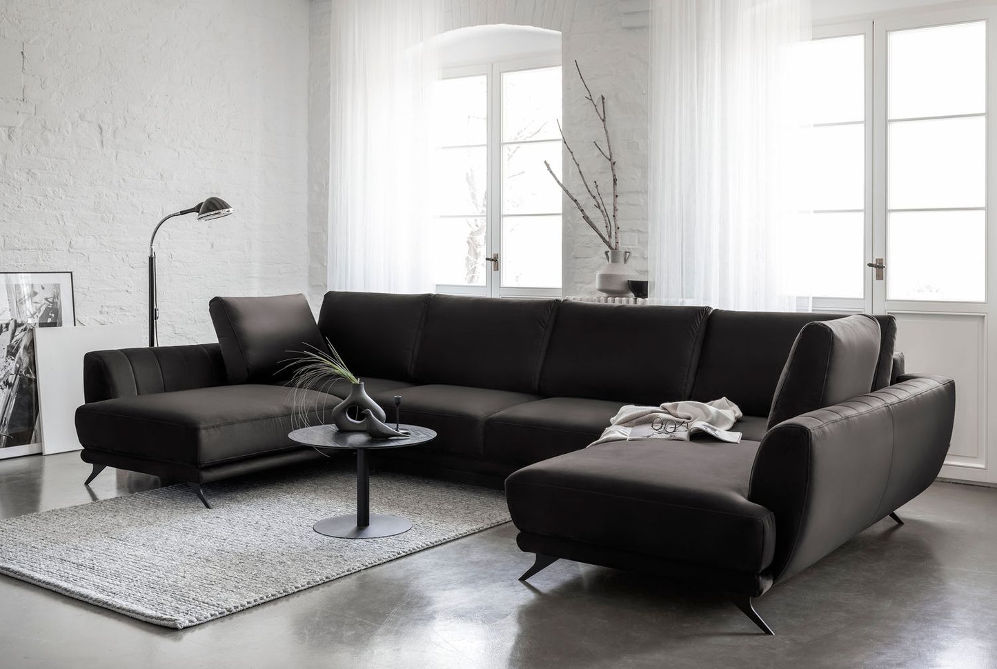 Corner Sleeper Sofa Larco 8 | size: Width: 362cm, Height: 90cm, Depth: 191cm | color: Loco | image: 1 | variant: 1014682