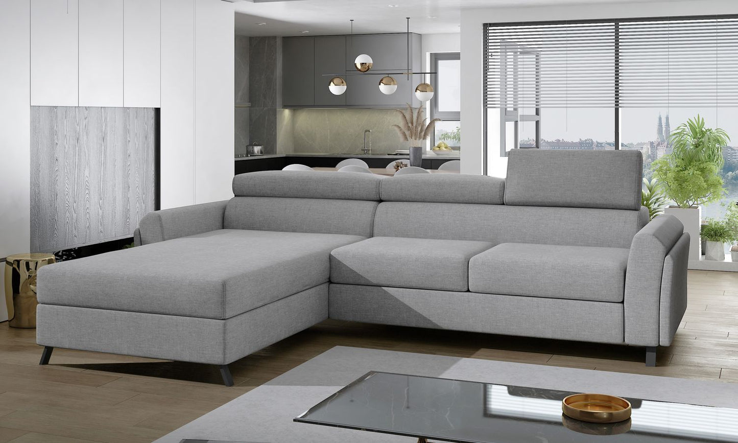 Corner Sofa Ashby 16 | size: Width: 300cm, Height: 98cm, Depth: 190cm | color: Sawana | image: 1 | variant: 1017073