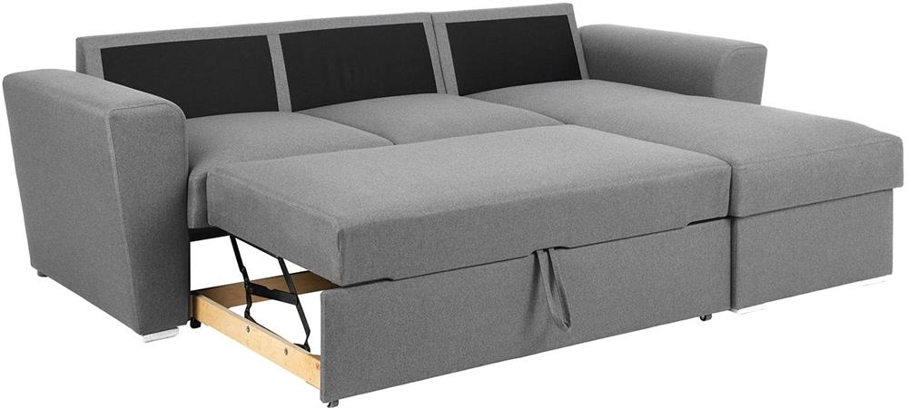 Corner Sofa Aylesbury | size: Width: 243cm, Height: 86cm, Depth: 163cm | color: Gray | image: 5 | variant: 1000396