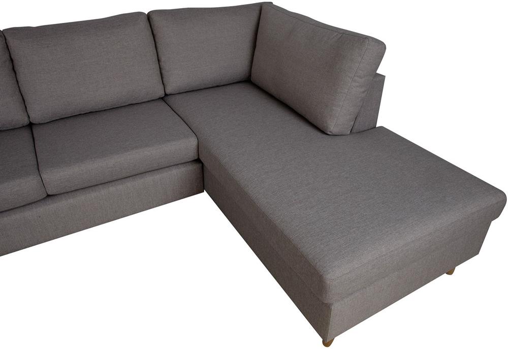 Corner Sofa Bicester | size: Width: 318cm, Height: 92cm, Depth: 185cm | color: Gray | image: 3 | variant: 1000342