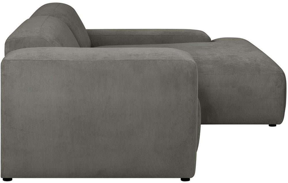 Corner Sofa Burford | size: Width: 252cm, Height: 75cm, Depth: 200cm | color: Gray | image: 3 | variant: 1000353