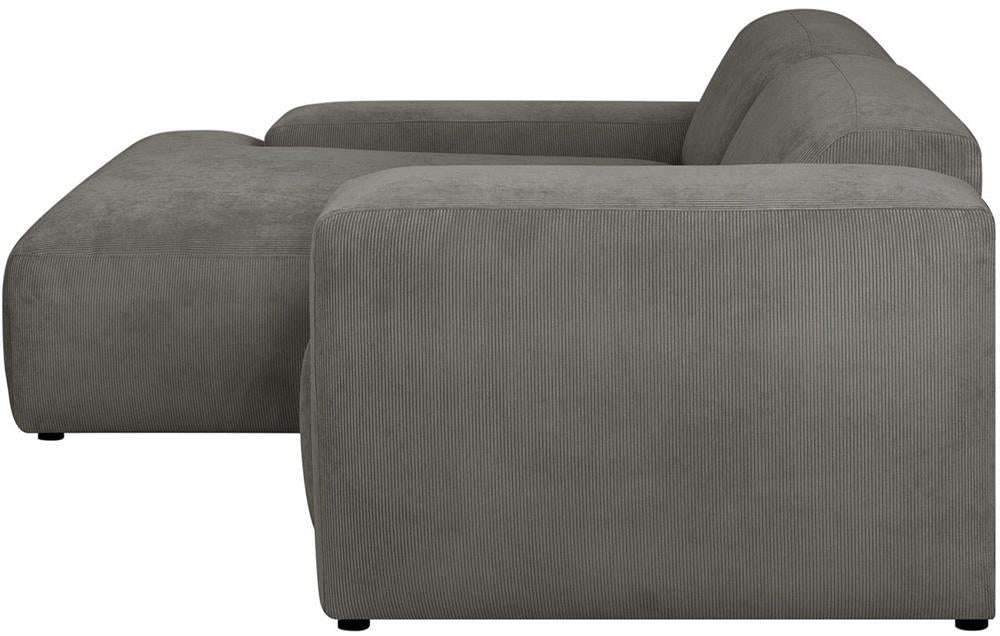 Corner Sofa Burford | size: Width: 252cm, Height: 75cm, Depth: 200cm | color: Gray | image: 3 | variant: 1000355