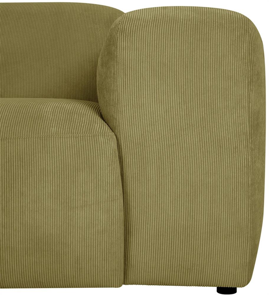 Corner Sofa Burford | size: Width: 252cm, Height: 75cm, Depth: 200cm | color: Green | image: 5 | variant: 1000352