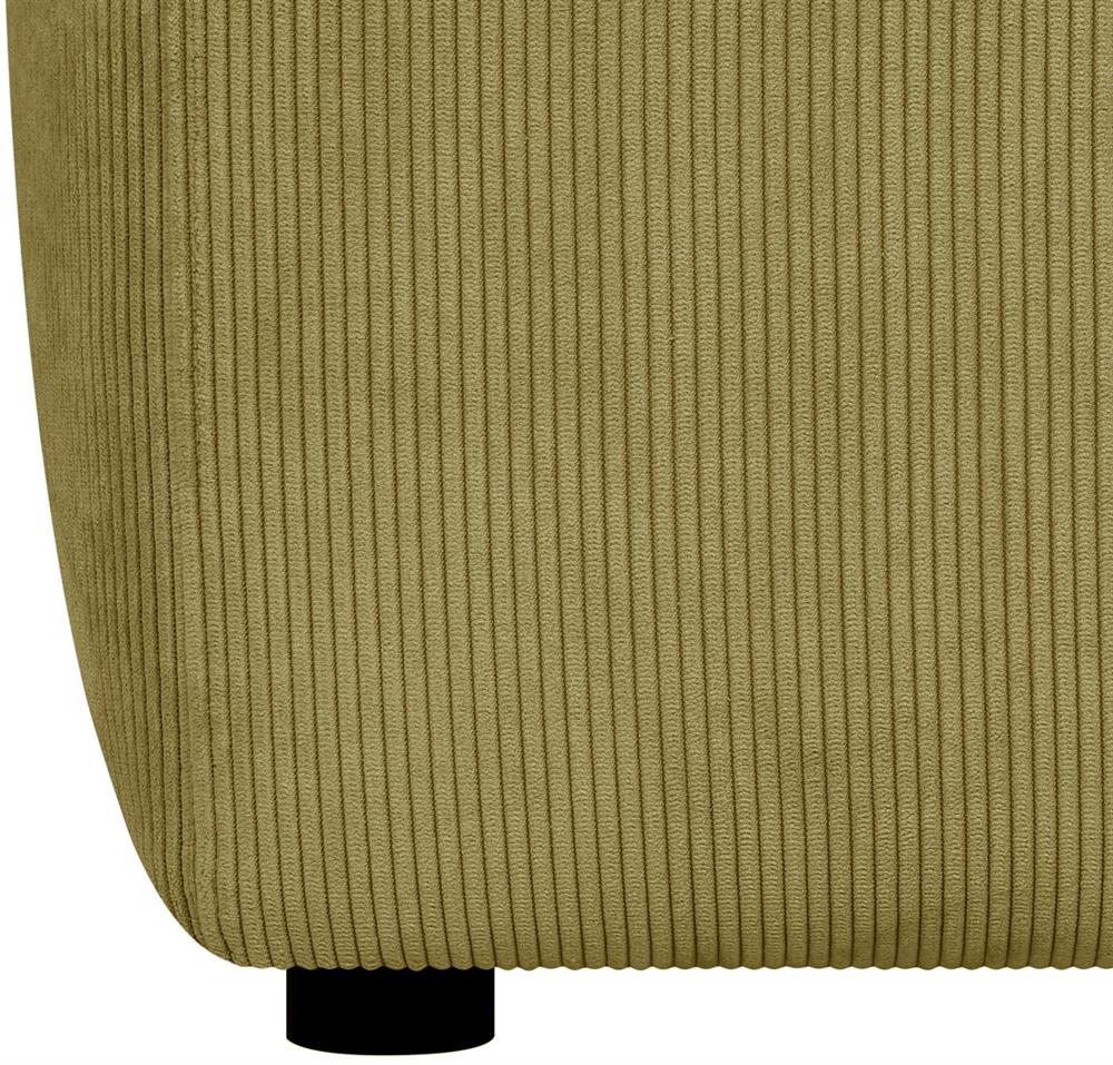 Corner Sofa Burford | size: Width: 252cm, Height: 75cm, Depth: 200cm | color: Green | image: 5 | variant: 1000354