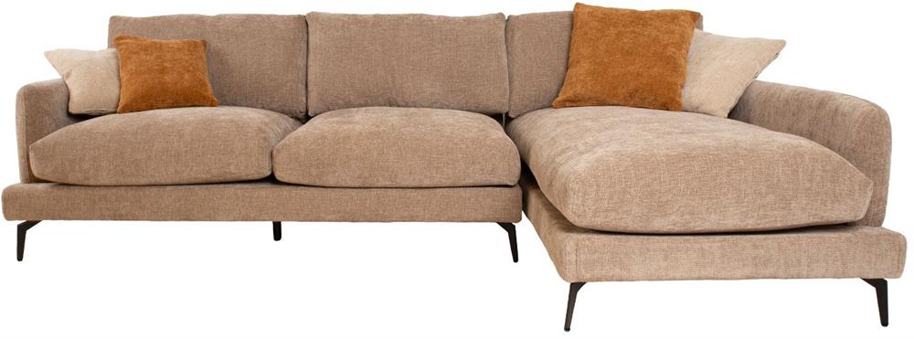 Corner Sofa Chelmsford | size: Width: 293cm, Height: 88cm, Depth: 165cm | color: Beige | image: 3 | variant: 1000405
