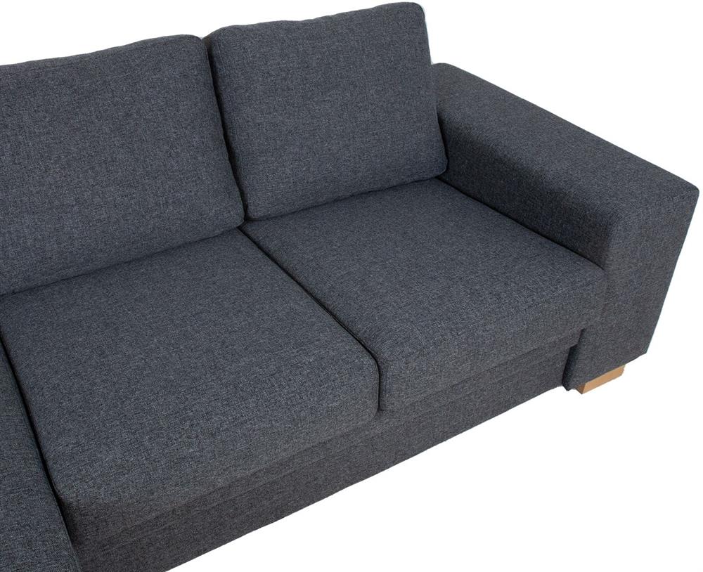 Corner Sofa Hinckley | size: Width: 237cm, Height: 86cm, Depth: 147cm | color: Gray | image: 3 | variant: 1000321