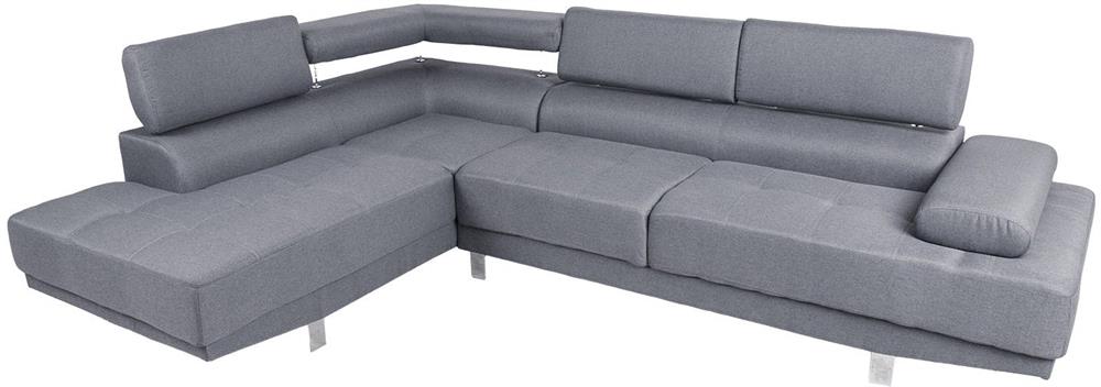Corner Sofa Maidenhead | size: Width: 263cm, Height: 86cm, Depth: 185cm | color: Gray | image: 2 | variant: 1000388