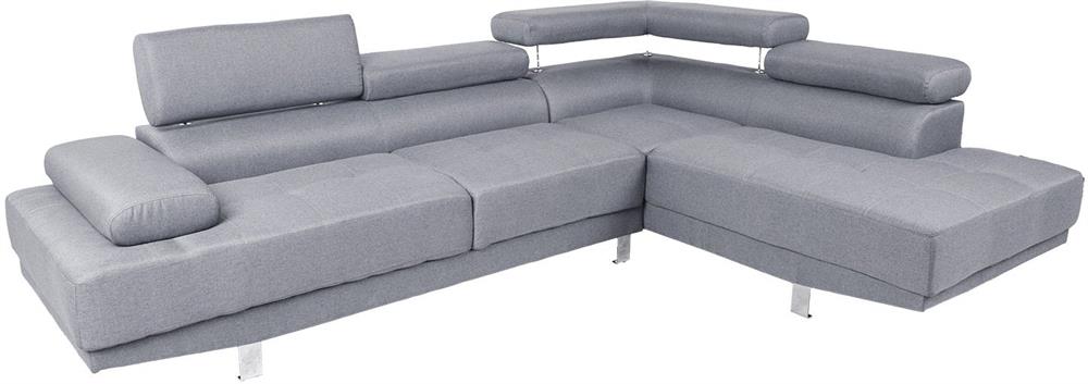 Corner Sofa Maidenhead | size: Width: 263cm, Height: 86cm, Depth: 185cm | color: Gray | image: 4 | variant: 1000389