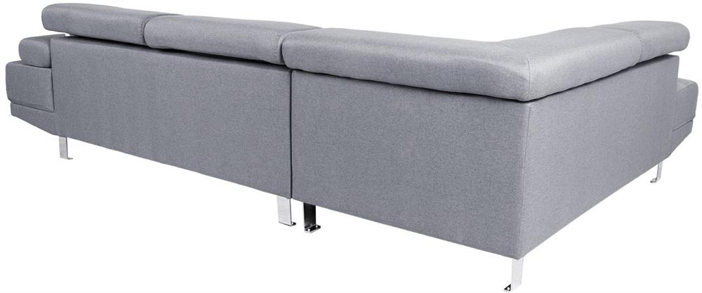 Corner Sofa Maidenhead | size: Width: 263cm, Height: 86cm, Depth: 185cm | color: Gray | image: 5 | variant: 1000388