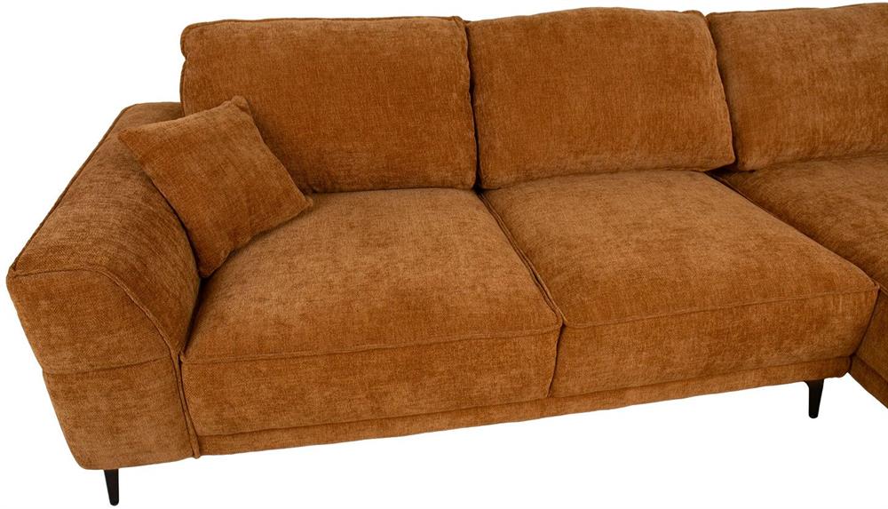 Corner Sofa West Deal | size: Width: 293cm, Height: 88cm, Depth: 170cm | color: Brown | image: 8 | variant: 1000402
