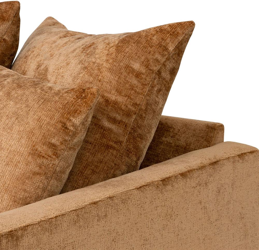 Corner Sofa Witney | size: Width: 300cm, Height: 90cm, Depth: 205cm | color: Brown | image: 5 | variant: 1000350