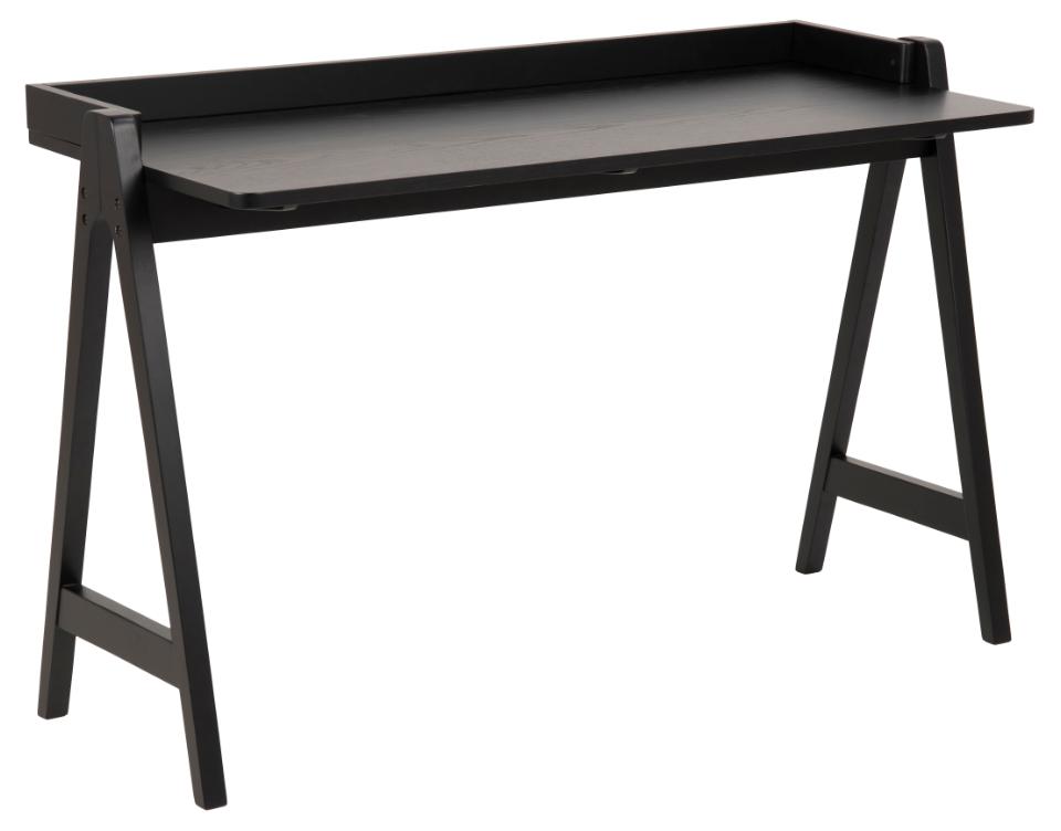 Desk Miso | size: Length: 52cm, Width: 127cm, Height: 80cm | color: Black | image: 1 | variant: 1012438