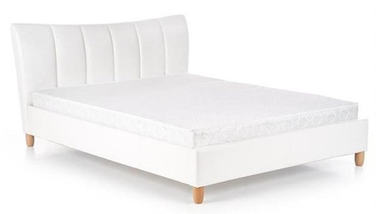 Double Bed East Chisinau | size: Length: 217cm, Width: 174cm, Height: 100cm | color: White | image: 1 | variant: 1006678