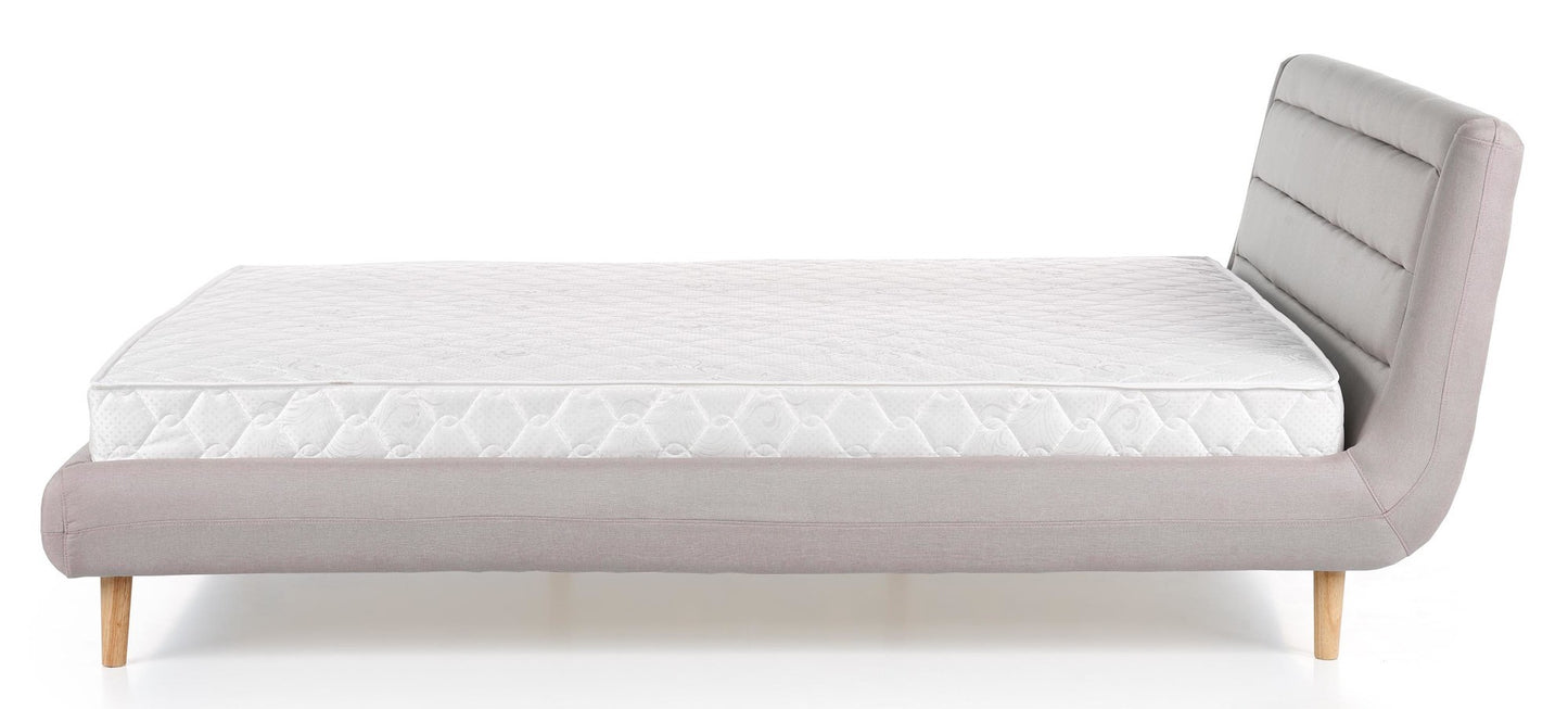 Double Bed East Imperia | size: Length: 232cm, Width: 159cm, Height: 86cm | color: Gray | image: 4 | variant: 1006672