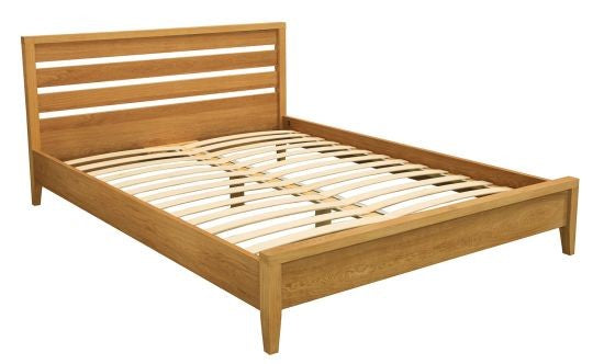 Double Bed East Towcester | size: Length: 211cm, Width: 167cm, Height: 91cm | color: Brown | image: 2 | variant: 1005821