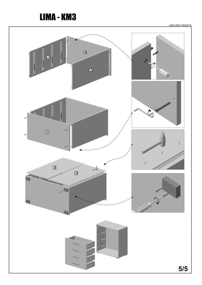 Dresser Copenhagen | size: Width: 77cm, Height: 82cm, Depth: 40cm | color: White/Oak | image: 5 | variant: 1001982