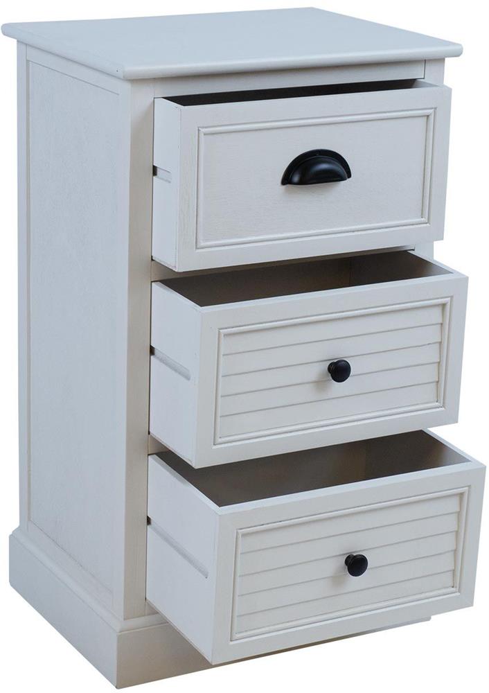 Dresser East Amsterdam | size: Length: 35cm, Width: 45cm, Height: 75.5cm | color: White | image: 1 | variant: 1006360