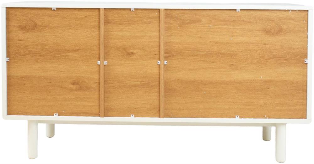 Dresser Leicester | size: Length: 40cm, Width: 140cm, Height: 75cm | color: White | image: 6 | variant: 1006329