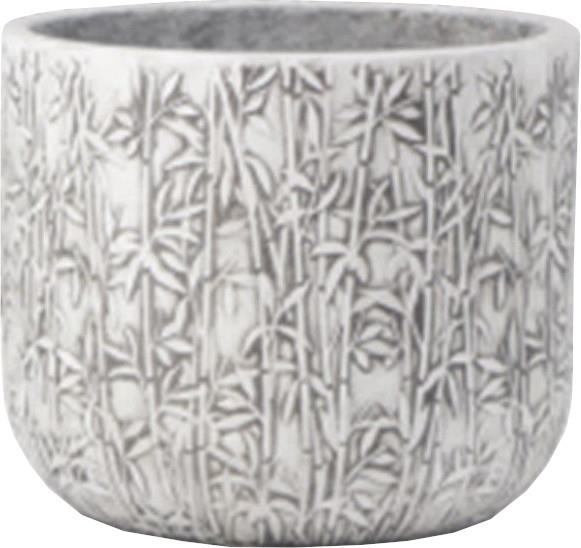 Flower Pot East Nicosia | size: Length: 30cm, Width: 30cm, Height: 24.5cm | color: Gray | image: 1 | variant: 1006117