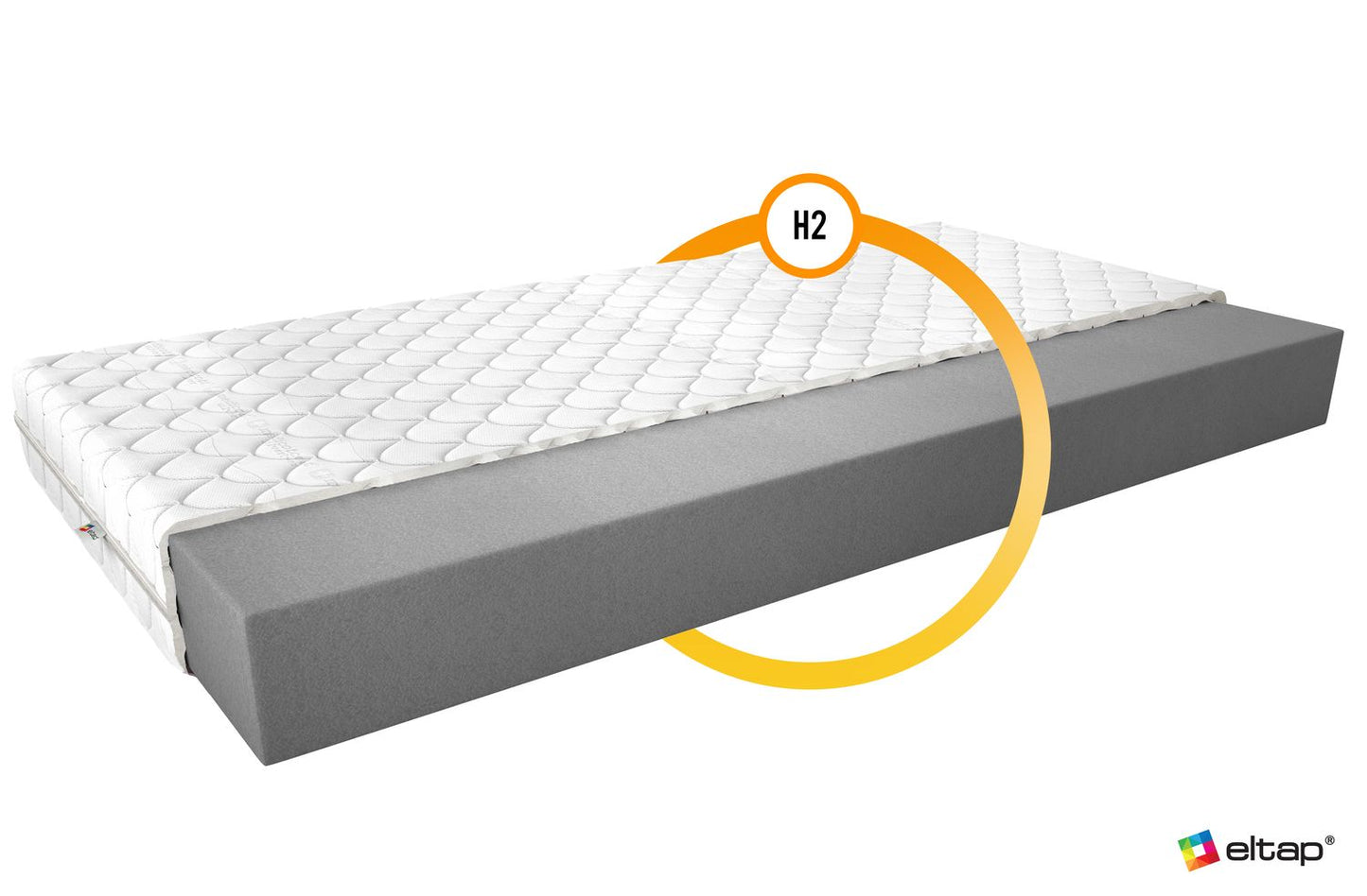 Foam Mattress Lino 8 | size: Length: 200cm, Width: 90cm | image: 2 | variant: 1013767