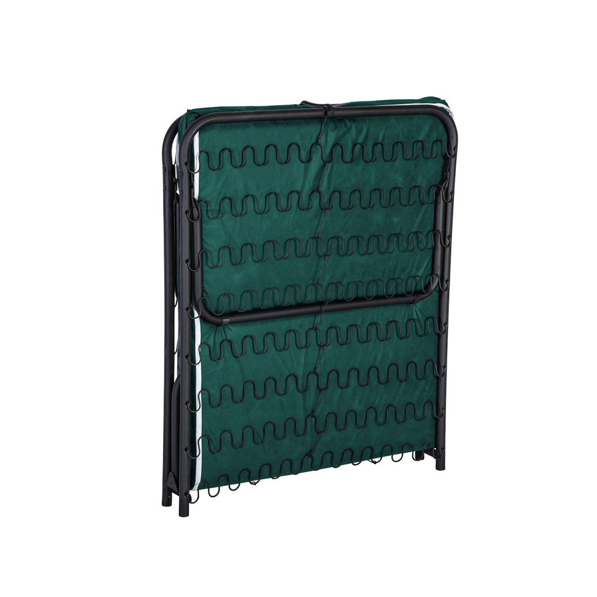 Folding Bed East Aylesbury | size: Length: 195cm, Width: 80cm, Height: 34cm | color: Green | image: 1 | variant: 1005015