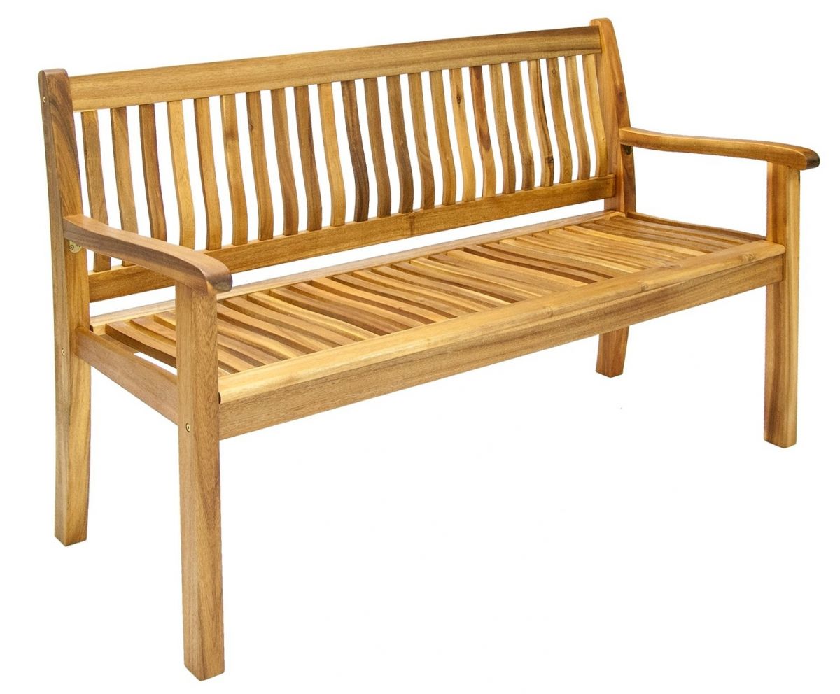 Garden Bench East Warwick | size: Length: 150cm, Width: 61cm, Height: 91cm | color: Brown | image: 0 | variant: 1005216