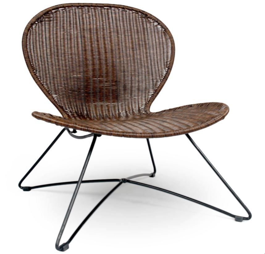 Garden Chair East Alessandria | size: Width: 74cm, Height: 80cm | color: Brown | image: 1 | variant: 1006583