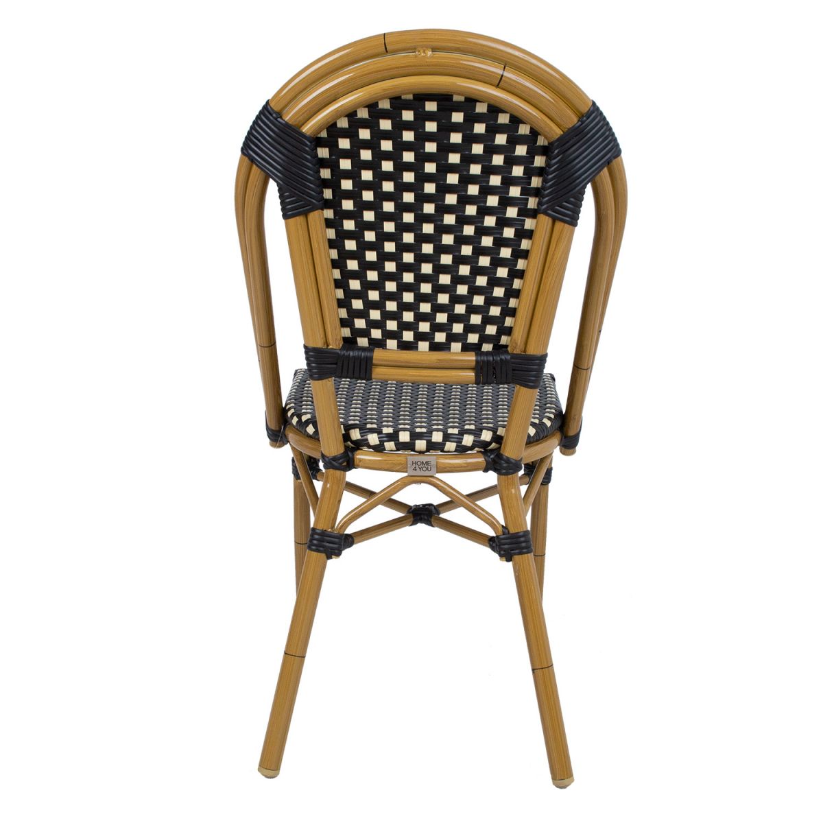 Garden Chair East Carlisle | size: Width: 47cm, Height: 88cm | color: Black | image: 4 | variant: 1005175