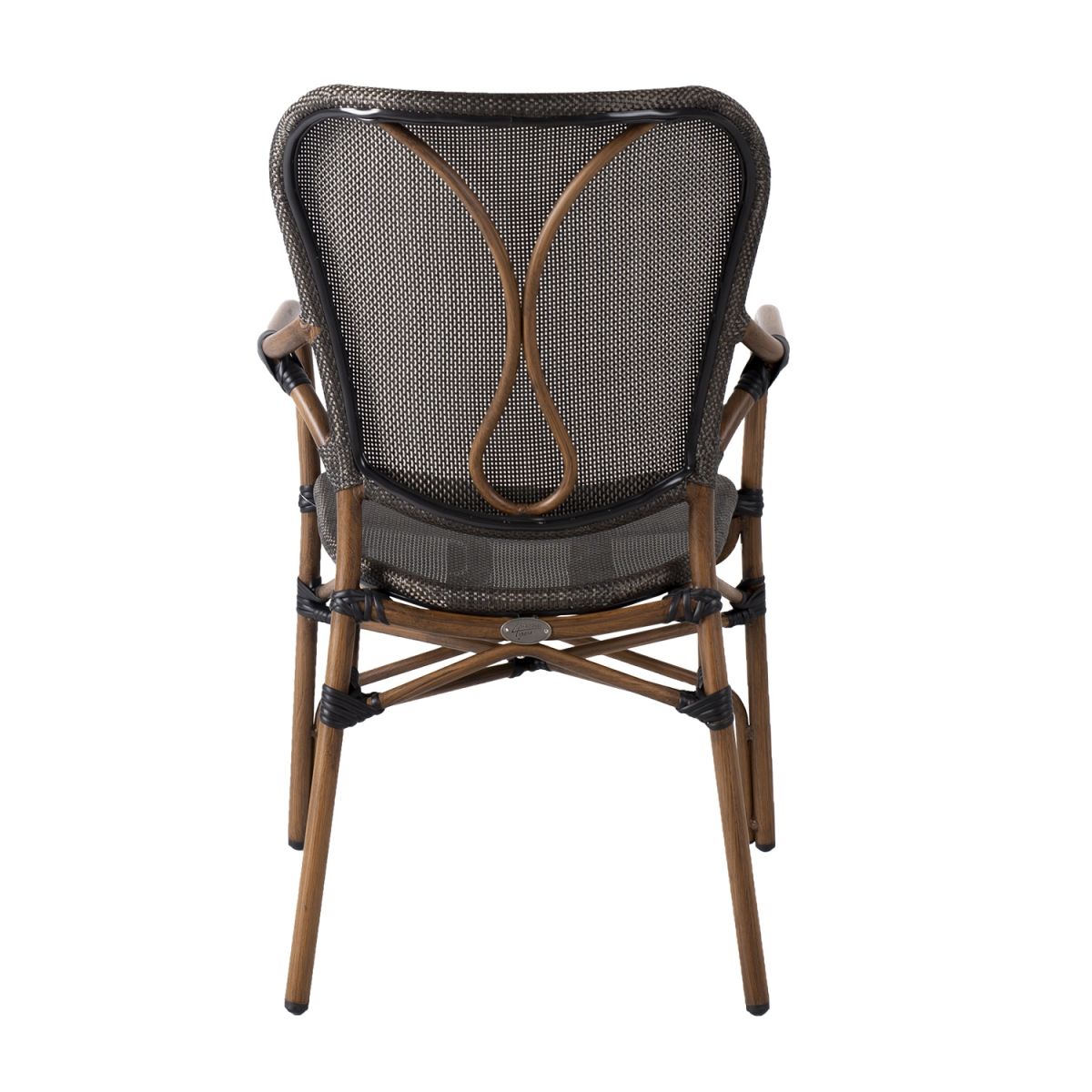 Garden Chair East Carlisle | size: Width: 56cm, Height: 95cm | color: Brown | image: 3 | variant: 1004792