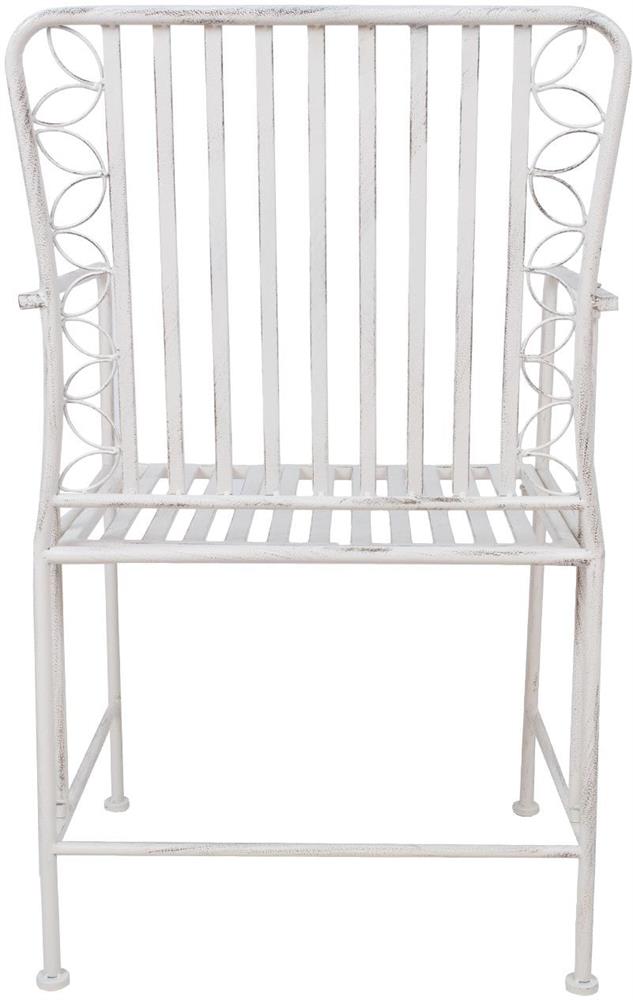 Garden Chair East Jerusalem | size: Width: 53cm, Height: 92cm, Depth: 54cm | color: White | image: 6 | variant: 1006190