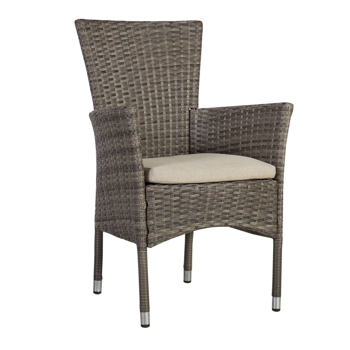 Garden Chair East Newport | size: Width: 57cm, Height: 90cm | color: Gray | image: 1 | variant: 1004794