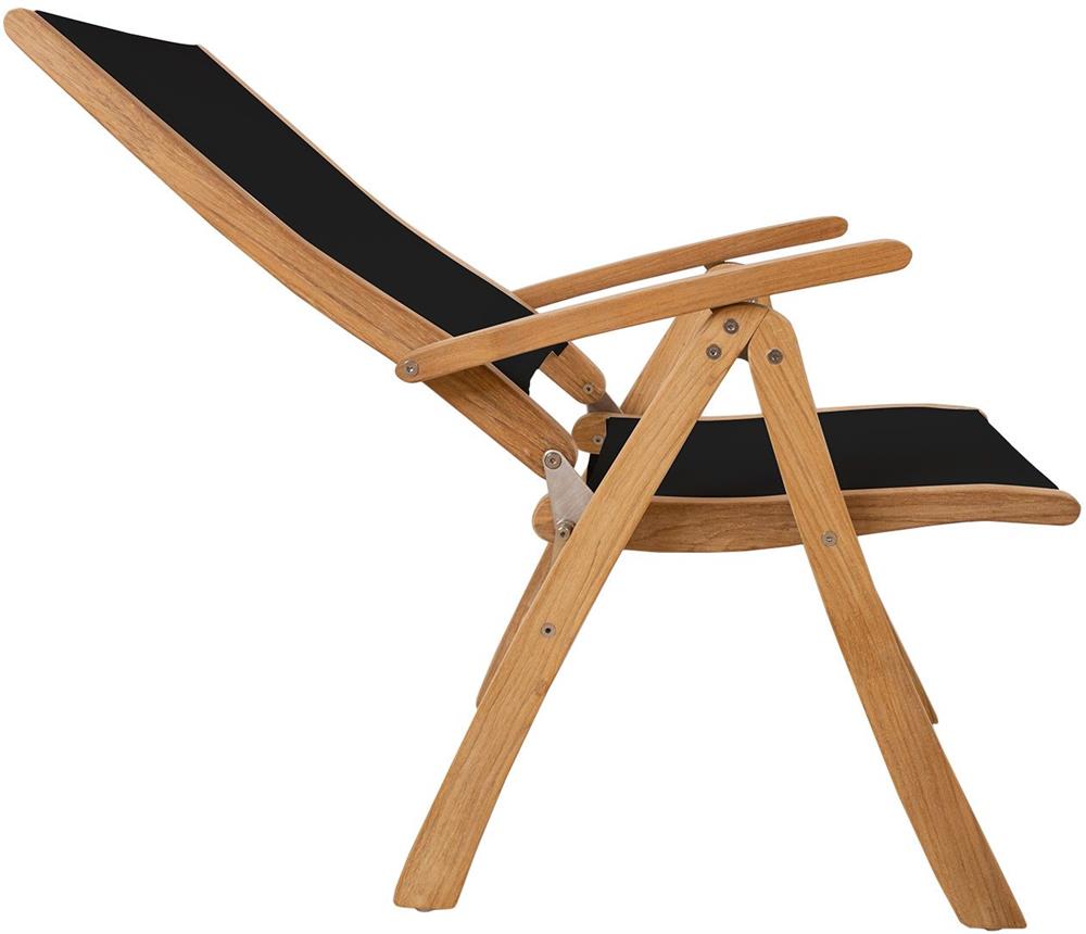 Garden Chair East St Davids | size: Width: 60cm, Height: 110cm, Depth: 70cm | color: Black | image: 5 | variant: 1006187