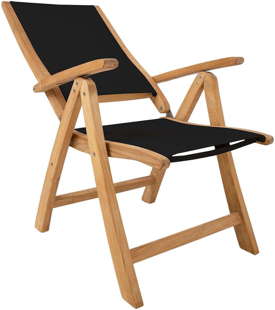 Garden Chair East St Davids | size: Width: 60cm, Height: 110cm, Depth: 70cm | color: Black | image: 6 | variant: 1006187