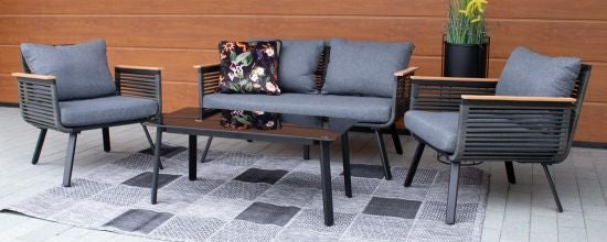 Garden Furniture Set Angers | color: Black | image: 9 | variant: 1005543