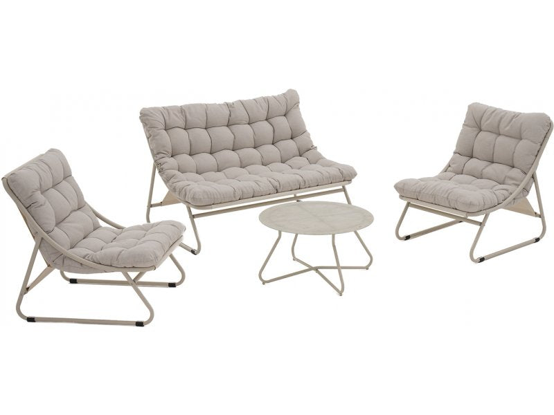 Garden Furniture Set East Amiens | color: Beige | image: 1 | variant: 1006428