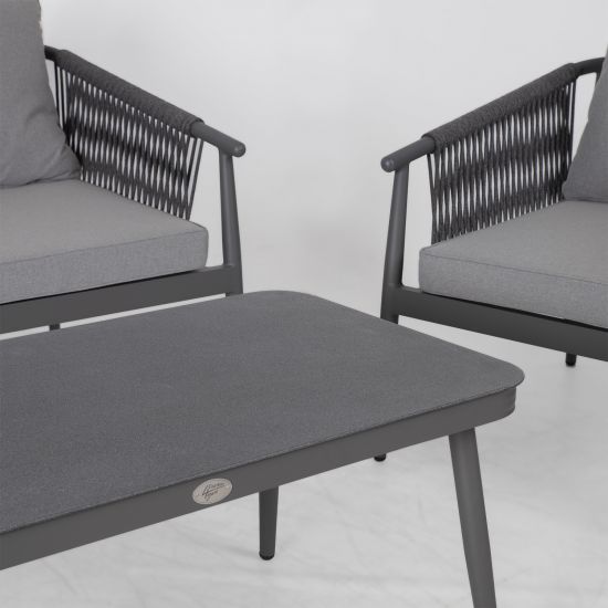 Garden Furniture Set East Aviemore | color: Gray | image: 5 | variant: 1004832