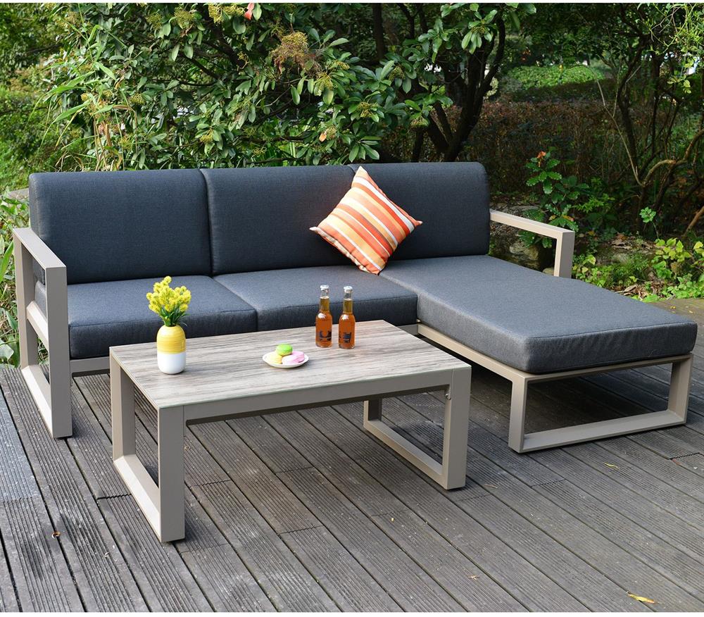 Garden Furniture Set East Budapest | color: Beige/Grey | image: 8 | variant: 1006052