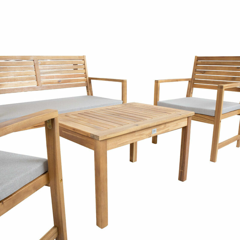 Garden Furniture Set East Cairo | color: Oak | image: 2 | variant: 1006419