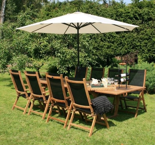 Garden Furniture Set East Llandudno | color: Brown | image: 2 | variant: 1004838