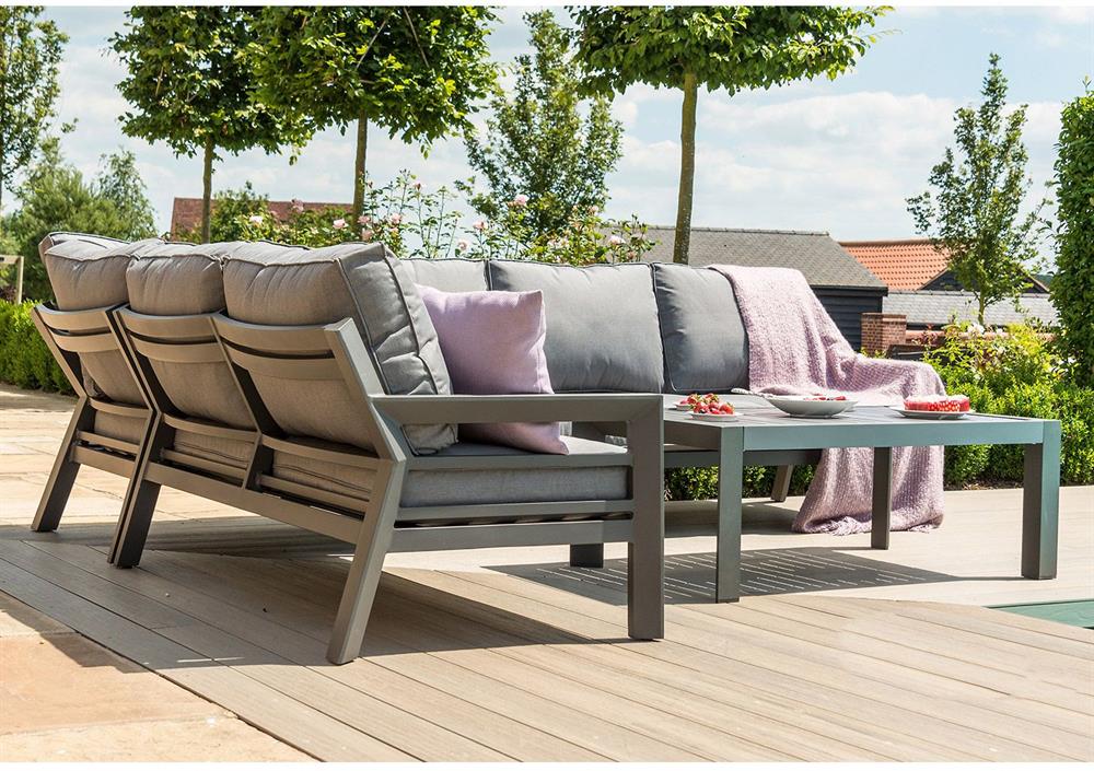 Garden Furniture Set East Peebles | color: Gray | image: 8 | variant: 1006229