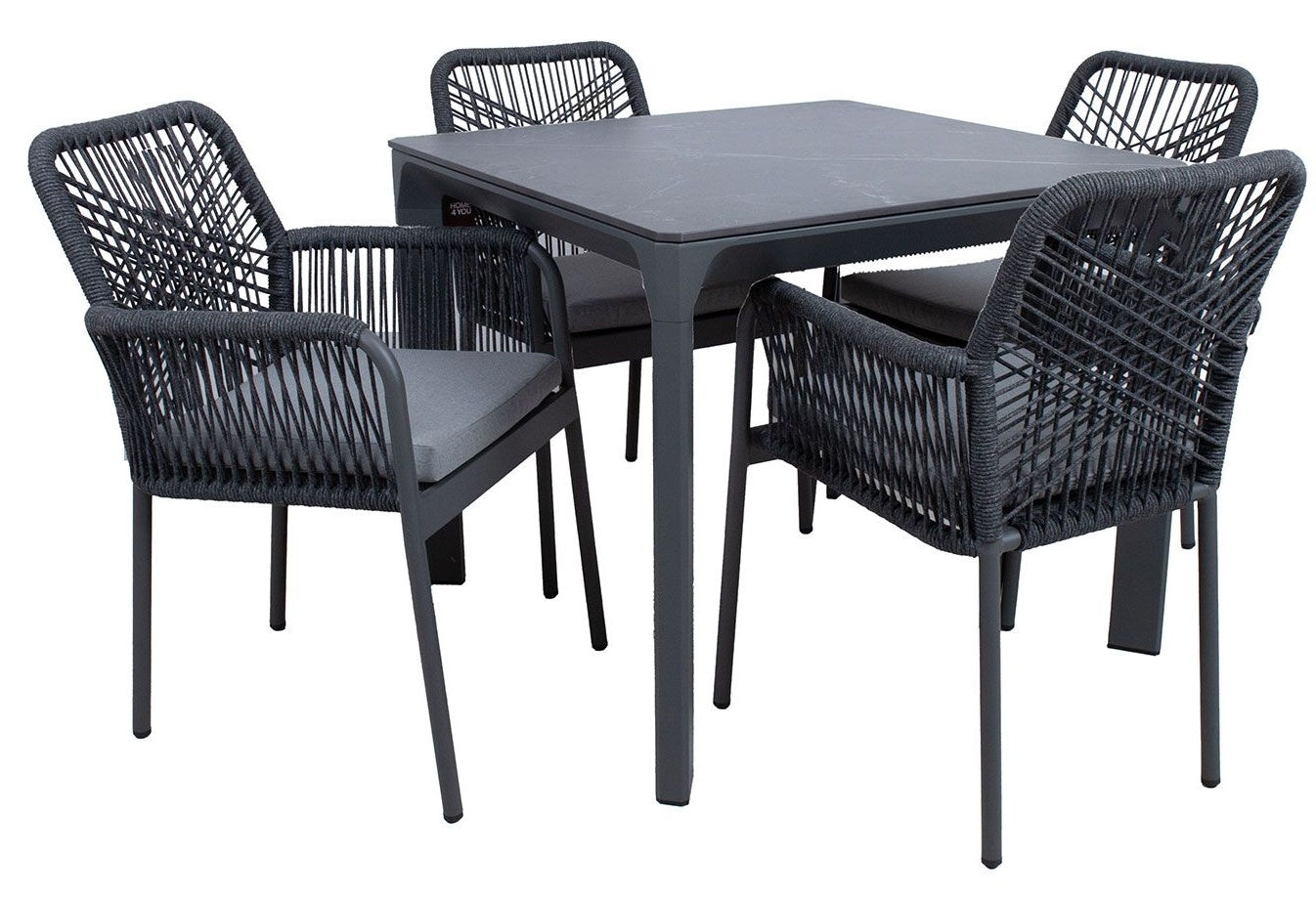 Garden Furniture Set East Rouen | color: Gray | image: 0 | variant: 1006439