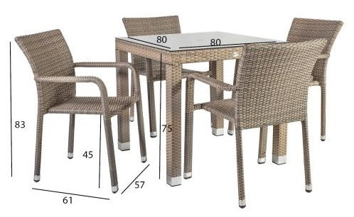 Garden Furniture Set East Shrewsbury | color: Beige | image: 4 | variant: 1004820