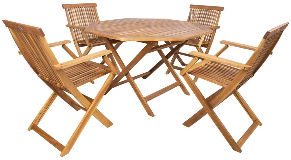 Garden Furniture Set Finlay 5 | color: Brown | image: 1 | variant: 1016845