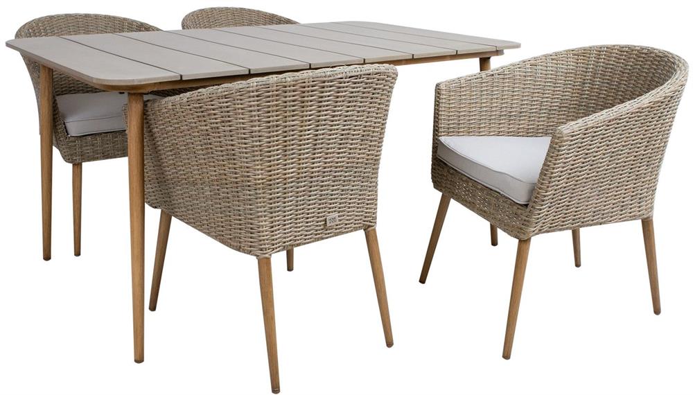 Garden Furniture Set Norway | color: Brown/Beige | image: 1 | variant: 1016837