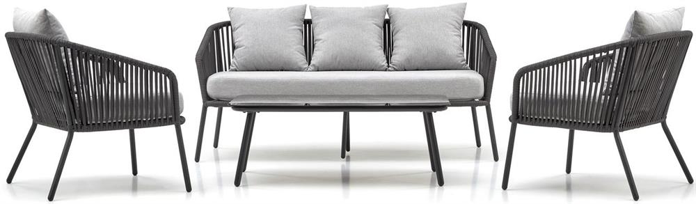 Garden Furniture Set Rocca | color: Gray | image: 1 | variant: 1012928