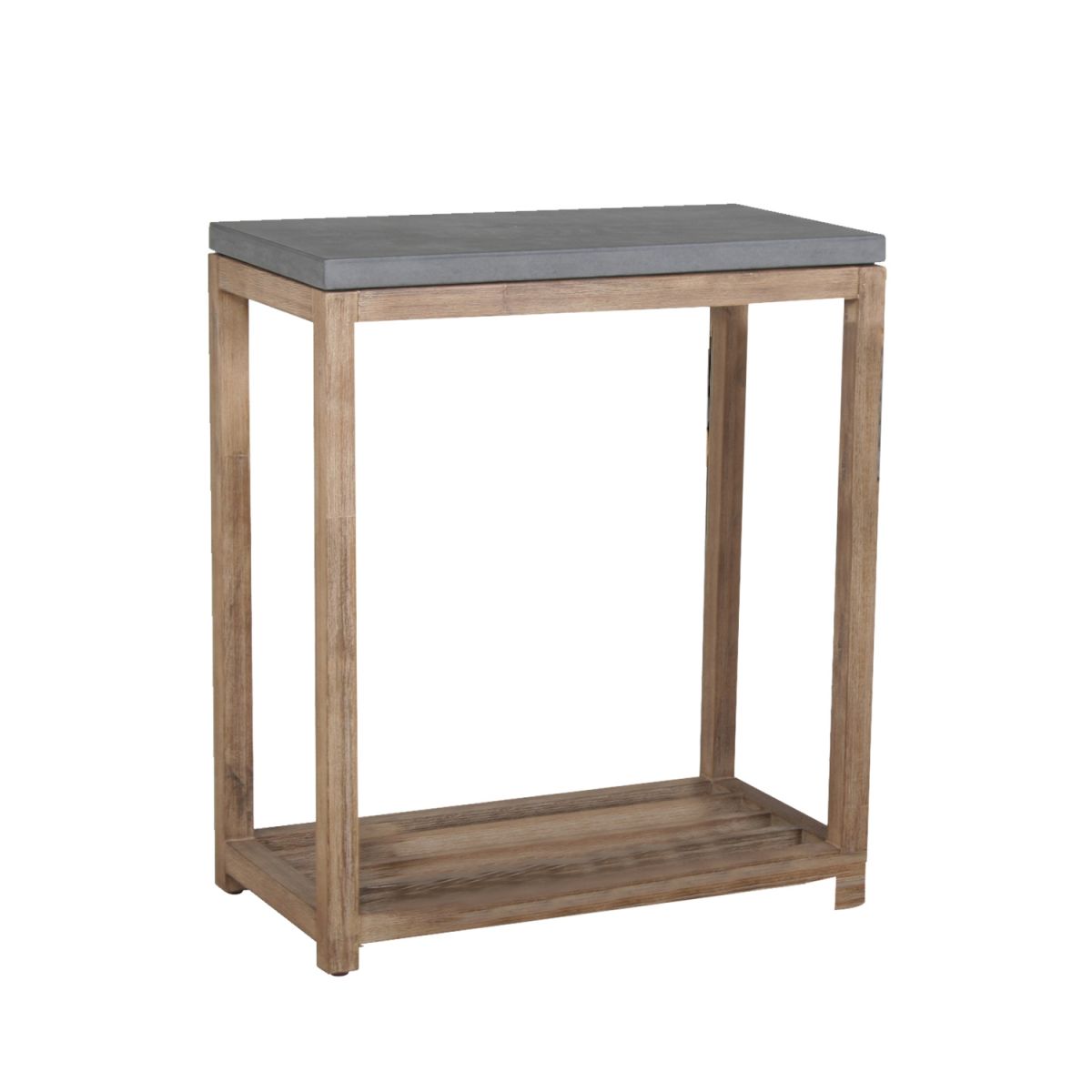 Garden Shelf Norton | size: Length: 75cm, Width: 28cm, Height: 65cm | color: Gray | image: 1 | variant: 1005293